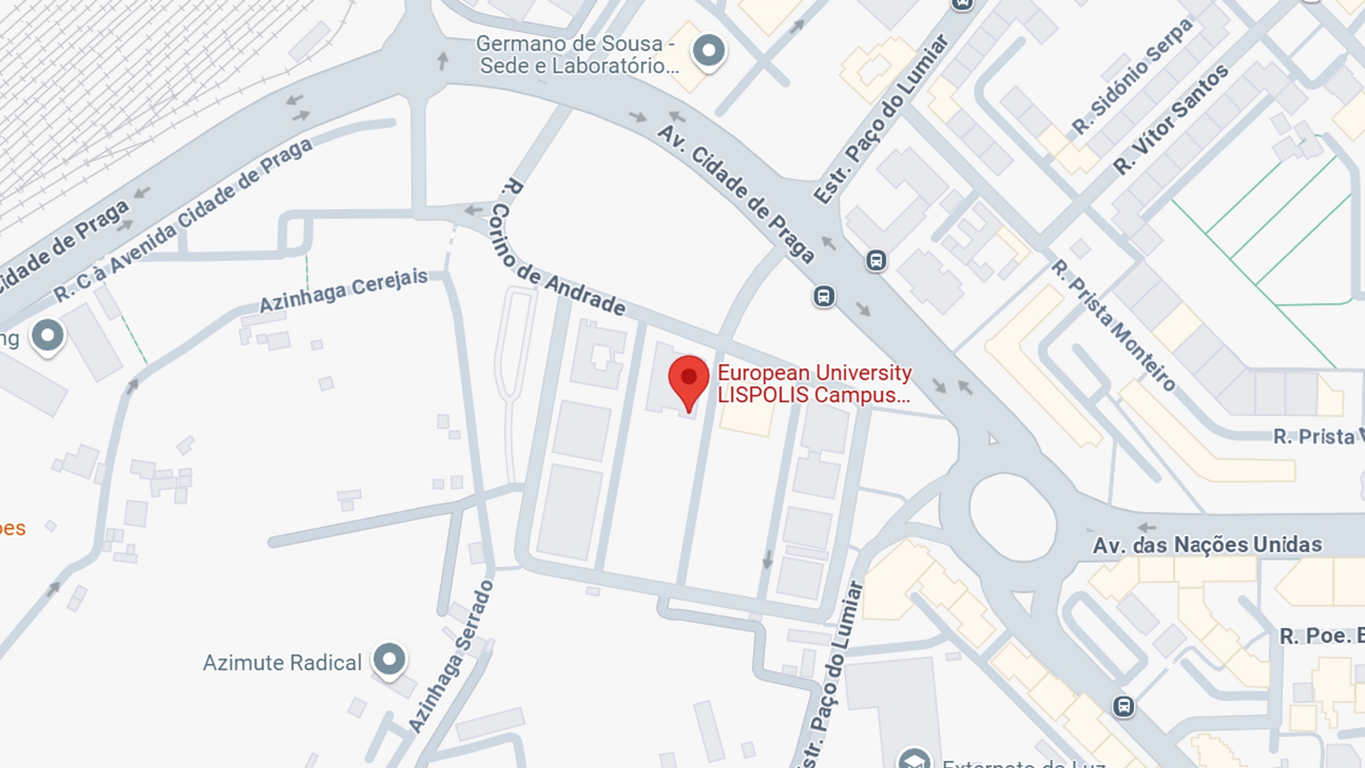 Mapa Campus Lispolis