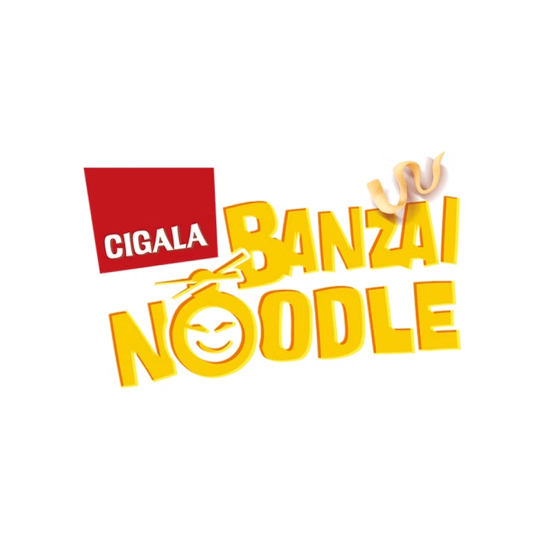 Logotipo Banzai Noodles