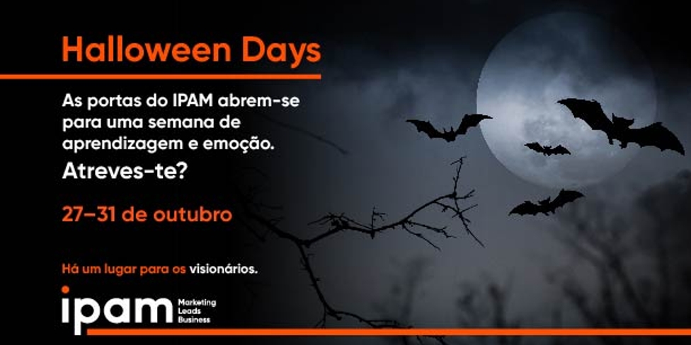 Halloween Days: portas do IPAM abrem-se para semana de aprendizagem e emoção